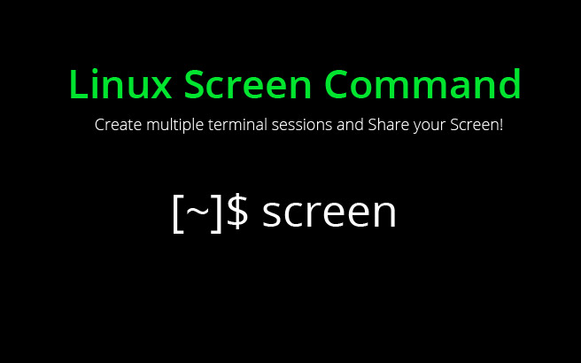 Linux Sistemlerde Screen Komutu Kullanımı